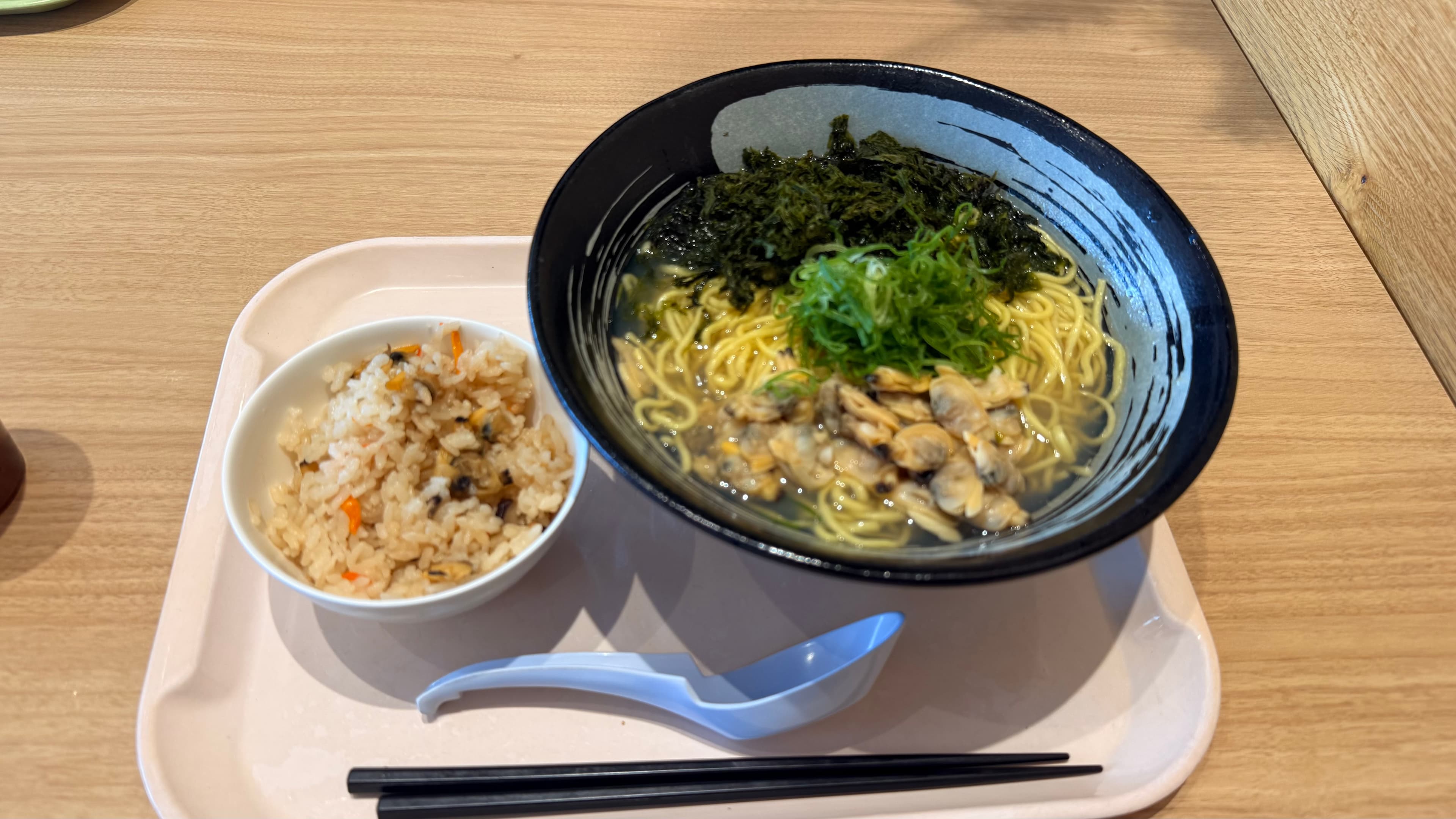あさりラーメン