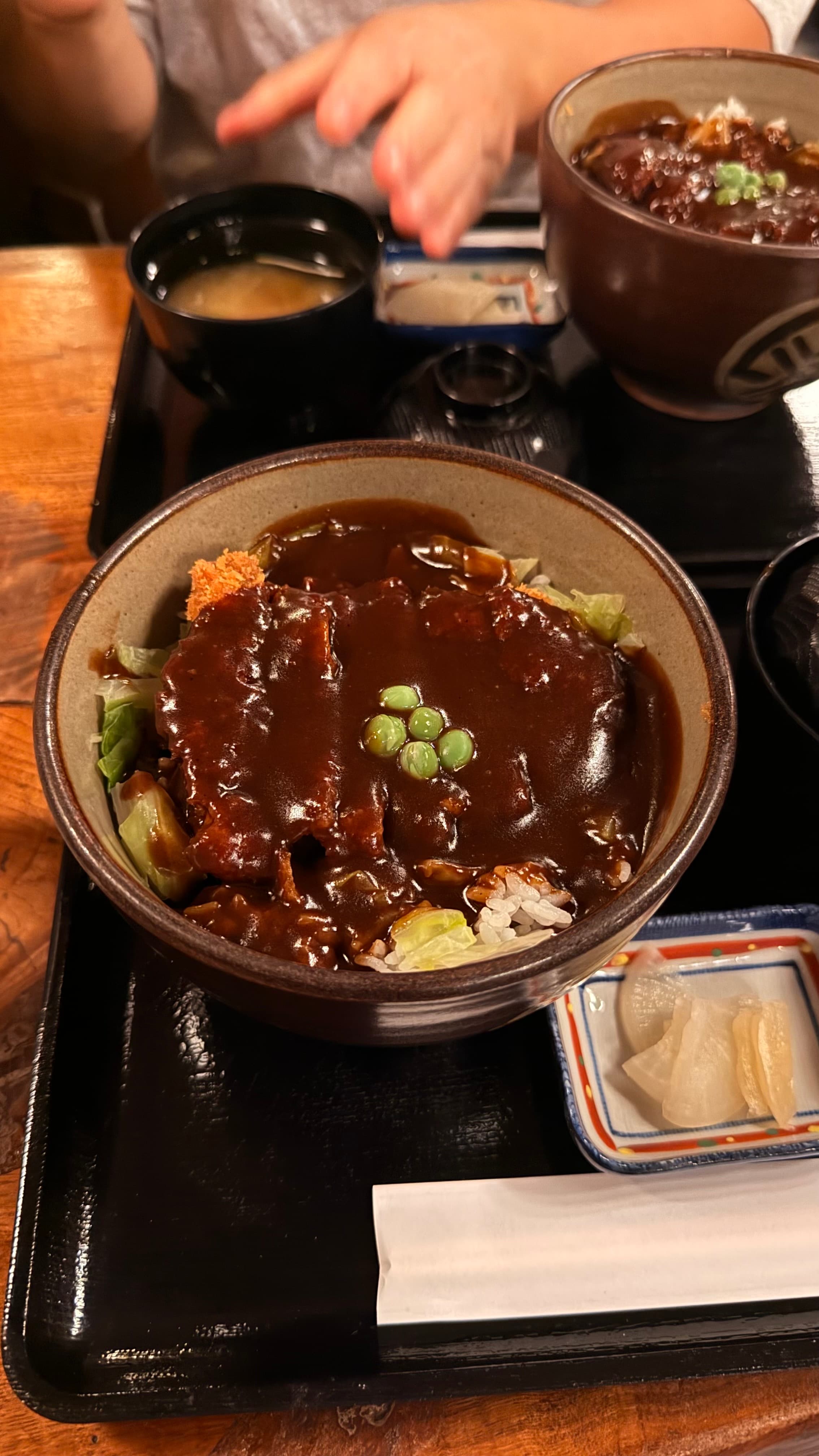 デミカツ丼